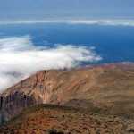 La vue du point culminant de l’île, le Tope de Coroa (1980m)