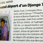 Le grand départ d'un Django 770