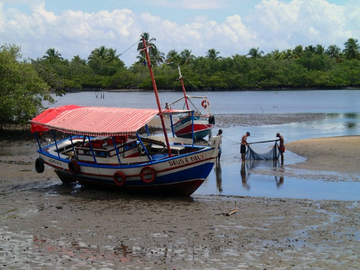 A proximité du mouillage de Campinho