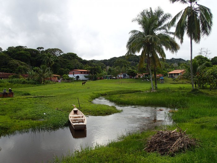 Le petit village de Tapuia,