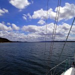 C'est parti pour une remontée à la voile du Rio Paraguaçu jusqu'au petit village de Santiago do Iguape