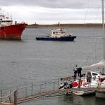 Le ponton des annexes nous va à ravir !