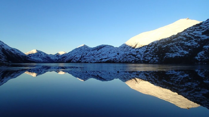 Estero Fouque, bras SW du canal Beagle, île Hoste...