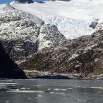 ... plus à l'Ouest sur cette même île gigantesque, l'estero Sin Nombre...