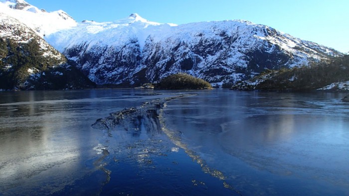 ... l'estero Coloane impraticable, demi-tour pour le fjord Pasqui !