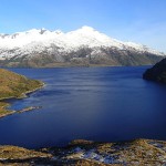 Des hauteurs du fjord Pasqui (île Gordon), bras SW du Beagle et île Hoste