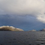 ... l'île Delta doublée, à G l'île Olga ; à D l'île Thomson avec la...