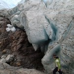 Les séracs du glacier Holanda (caleta Olla, île Tierra del Fuego)