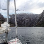 Cuenca et ventisquero Izaza, bras SW du canal Beagle, île Gordon