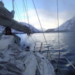 ... après la tempête essuyée au fjord Pasqui (canal Barros Merino)