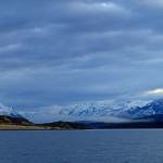 Golfe Almirante Montt, au Nord, la péninsule Antonio Varas...