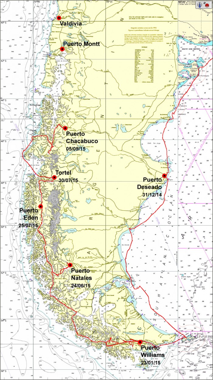Au rythme de l’escargot, Puerto Montt se rapproche
