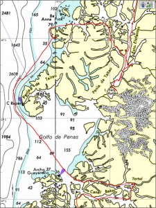 Contournement de la péninsule de Taitao