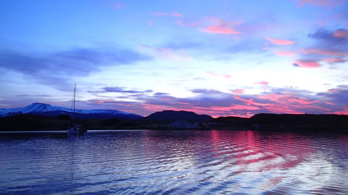 L'estero Eberhardt à Puerto Consuelo (proche Puerto Natales)