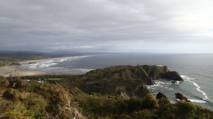 En balade sur l'île de Chiloé à Cole Cole (Cucao, côte Ouest)