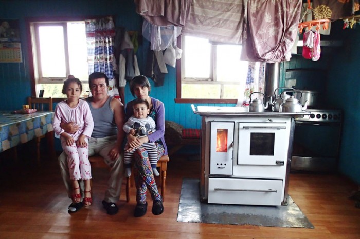 Marcelo, Pilar et leurs enfants Stephania et Anthony