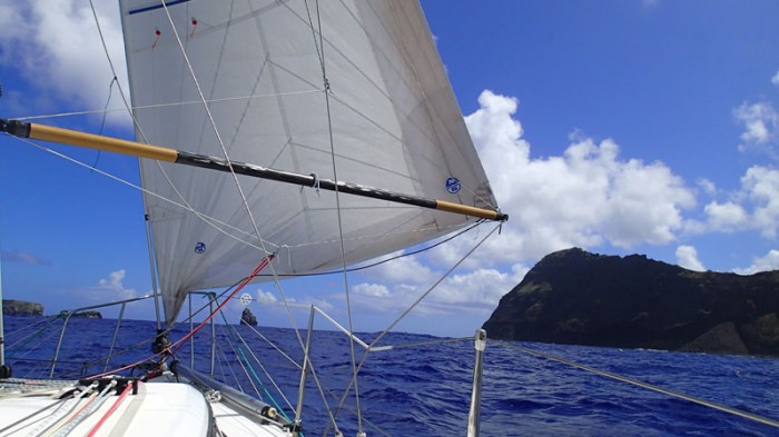 Passage entre l’île de Pâques et le Motu Kaokao