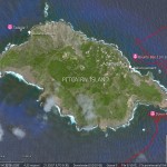 Les mouillages de Pitcairn Island