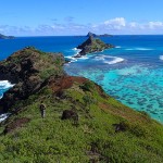 Crête Sud, la pointe Terua Mago et l’île Makapu