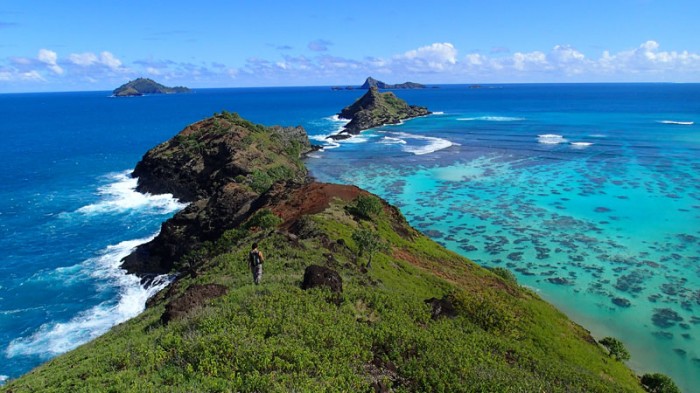 Crête Sud, la pointe Terua Mago et l’île Makapu