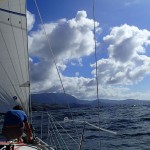 En approche de la baie de Anaho sur l’île de Nuku-Hiva