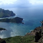 La baie de Taioa en forme de cœur, les anses de Hakatea et Hakaui