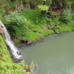 Une cascade sur le plateau de Toovii