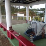 Camping du point de vue