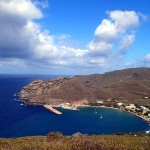 L’Envol dans la baie de Hakahau