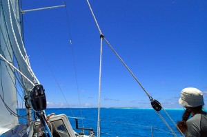 Dans le tour de l’atoll de Tahanea