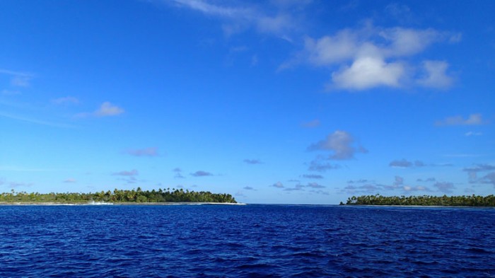 Passe NW de l’atoll de Apataki