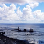 Sur la côte NW, le port désaffecté de Temao où le phosphate été chargé