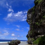 Plage SE, le sable cède au platier