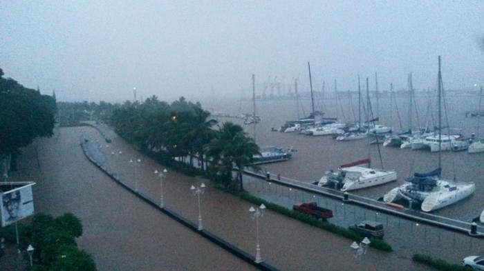 Inondations à Papeete (web)