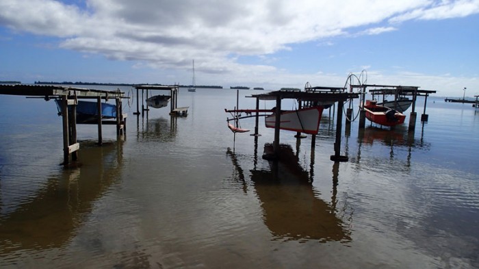 Bateaux locaux à Patio