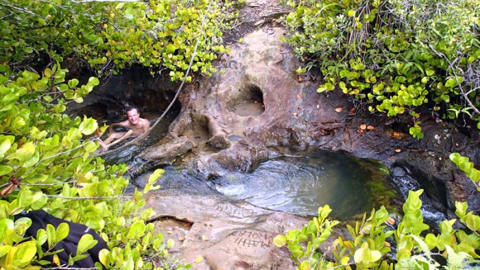 Baignade du haut-plateau