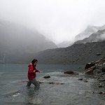 Traversée du verrou du lac Lucidus