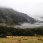 L’ancienne et la nouvelle Top Forks Hut (620m)