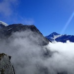 Au centre, le Mont Aspiring (3033m)