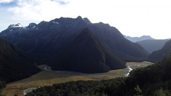 Les Routeburn Flats (700m)