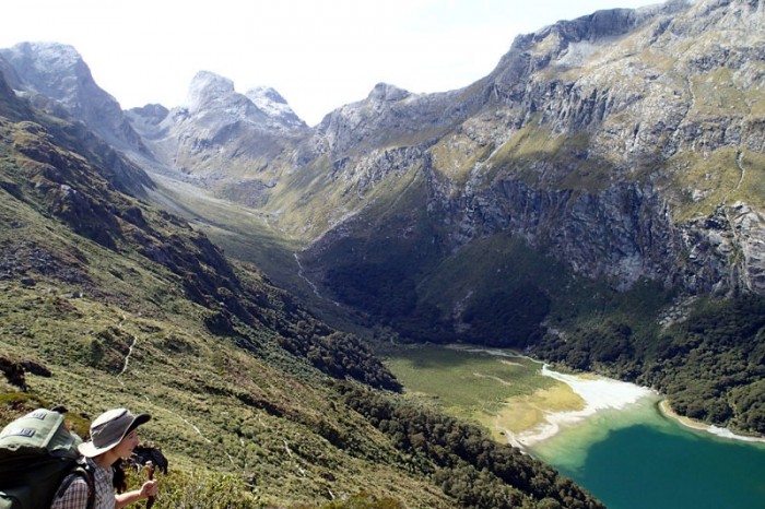 Le lac Mackenzie (890m)