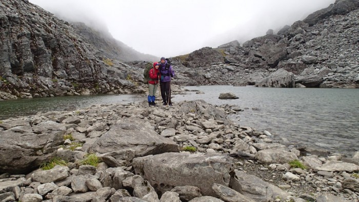 Lacs d’altitude sous le Lathrop Saddle (1572m)