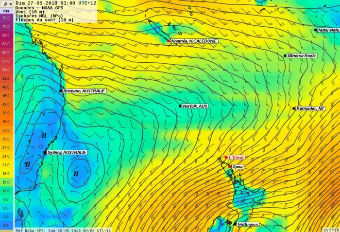 +12H, doublement du Cap Nord