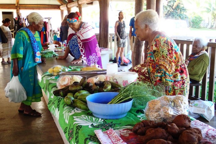 Le sympathique marché de Vao