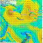 5/01, poussée d’alizés sur la Nouvelle-Calédonie