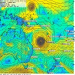 20/02, Oma s’éloigne vers l’Australie, Wutip au NW vers Guam