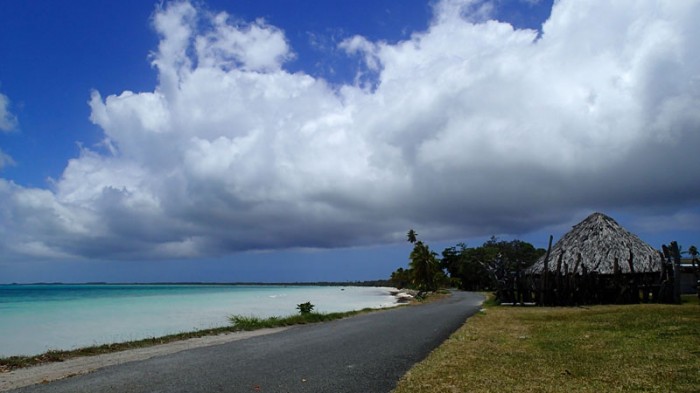 Le long du lagon Nord vers Saint-Joseph