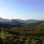 Vue sur le mont Bowen (1121m) ?