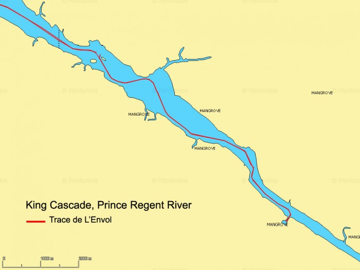 Pas de détail avec Navionics