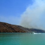 Lâcher de touristes pour la visite des Horizontal Falls